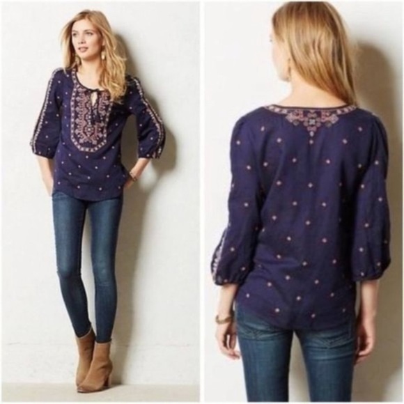 Anthropologie Tops - Anthropologie Monaco Blouse